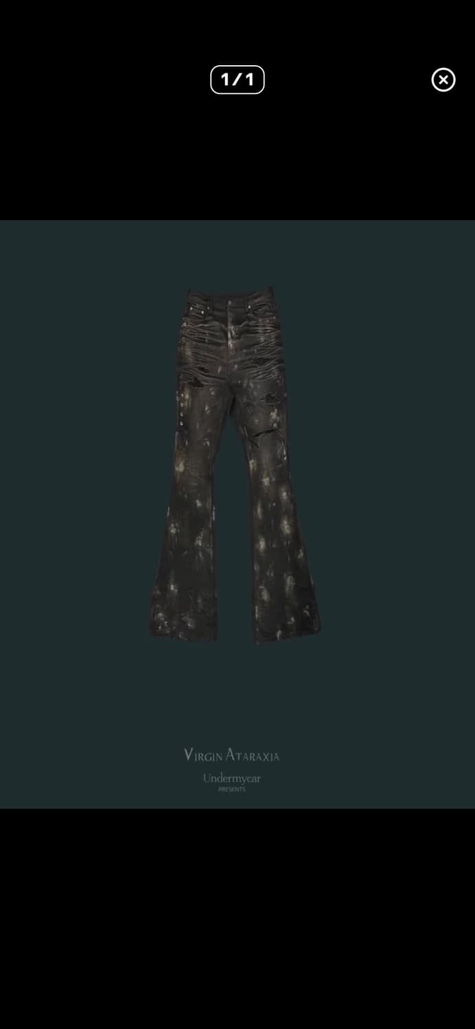 언더마이카 머드 디스트로이드 플레어진 0-1 사이즈 구매해요 상품이미지1