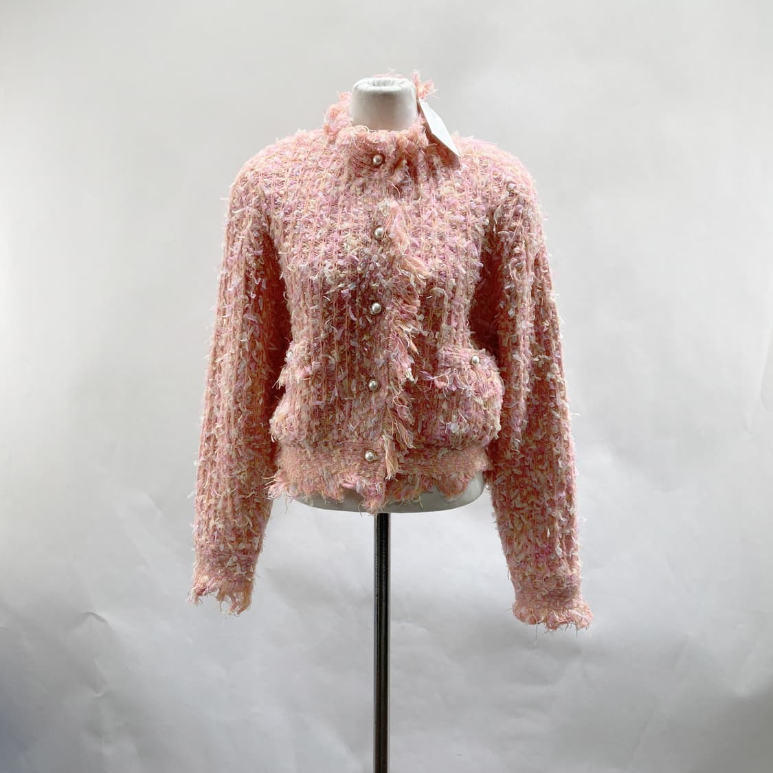 빈티지포유 택새상품 여성트위드자켓 S 상품이미지1