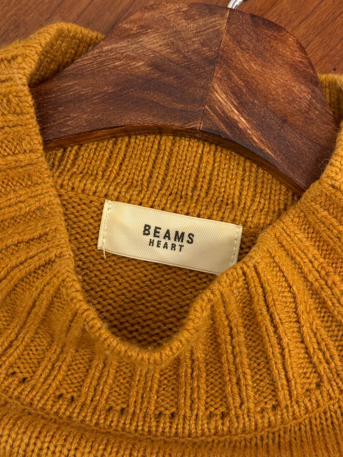 55) BEAMS HEART Side-Tie Knit Sweater 상품이미지7