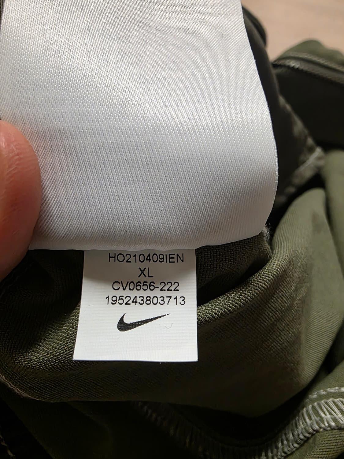 나이키 ACG 스미스 서밋 카고 팬츠 미디움 올리브 아시아 XL 상품이미지6