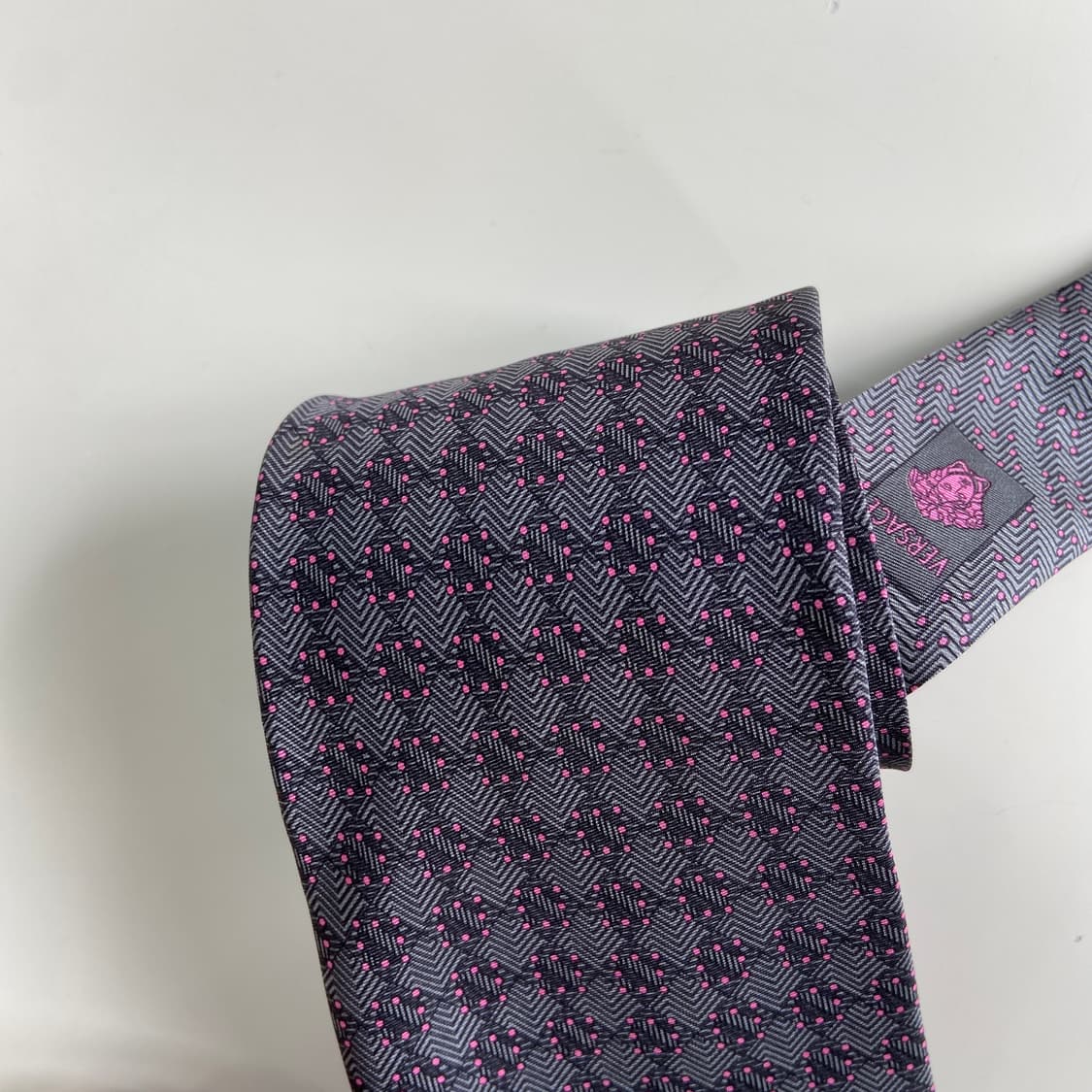 Versace 베르사체 정품 명품 넥타이 상품이미지5