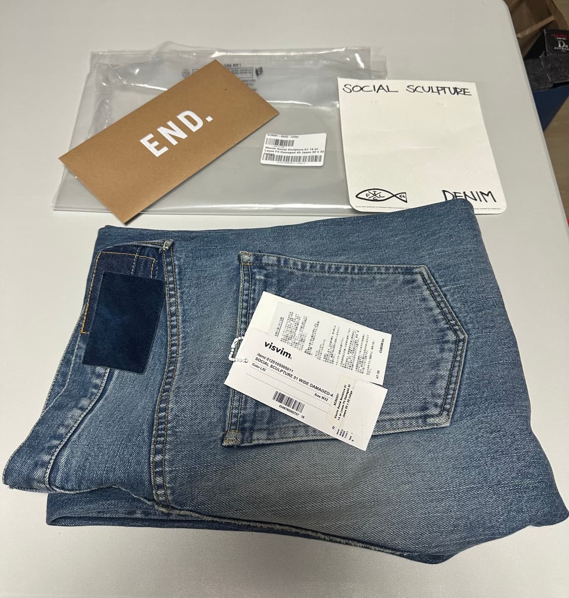 [32x32] 25SS Visvim 01 Wide Damaged 43 상품이미지4