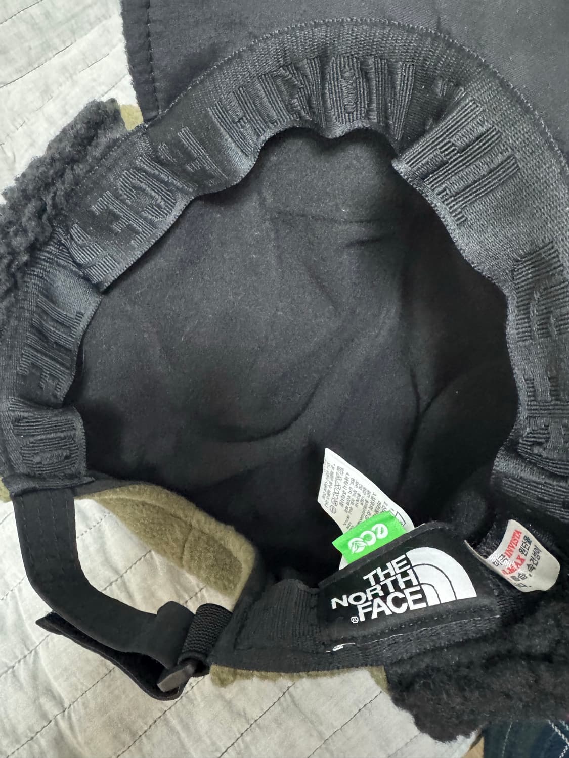 [OS] 노스페이스 신민아 이어머프캣 카키 상품이미지2