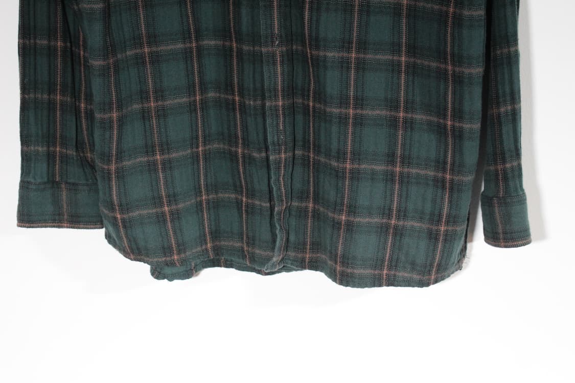 147. SPAO 그린 체크 긴팔 셔츠 상품이미지4