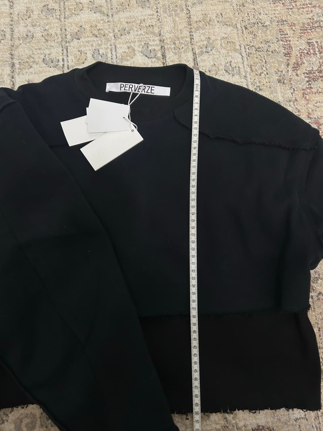 퍼버즈(perverze) Layered Crash Sweat Shirts 상품이미지3