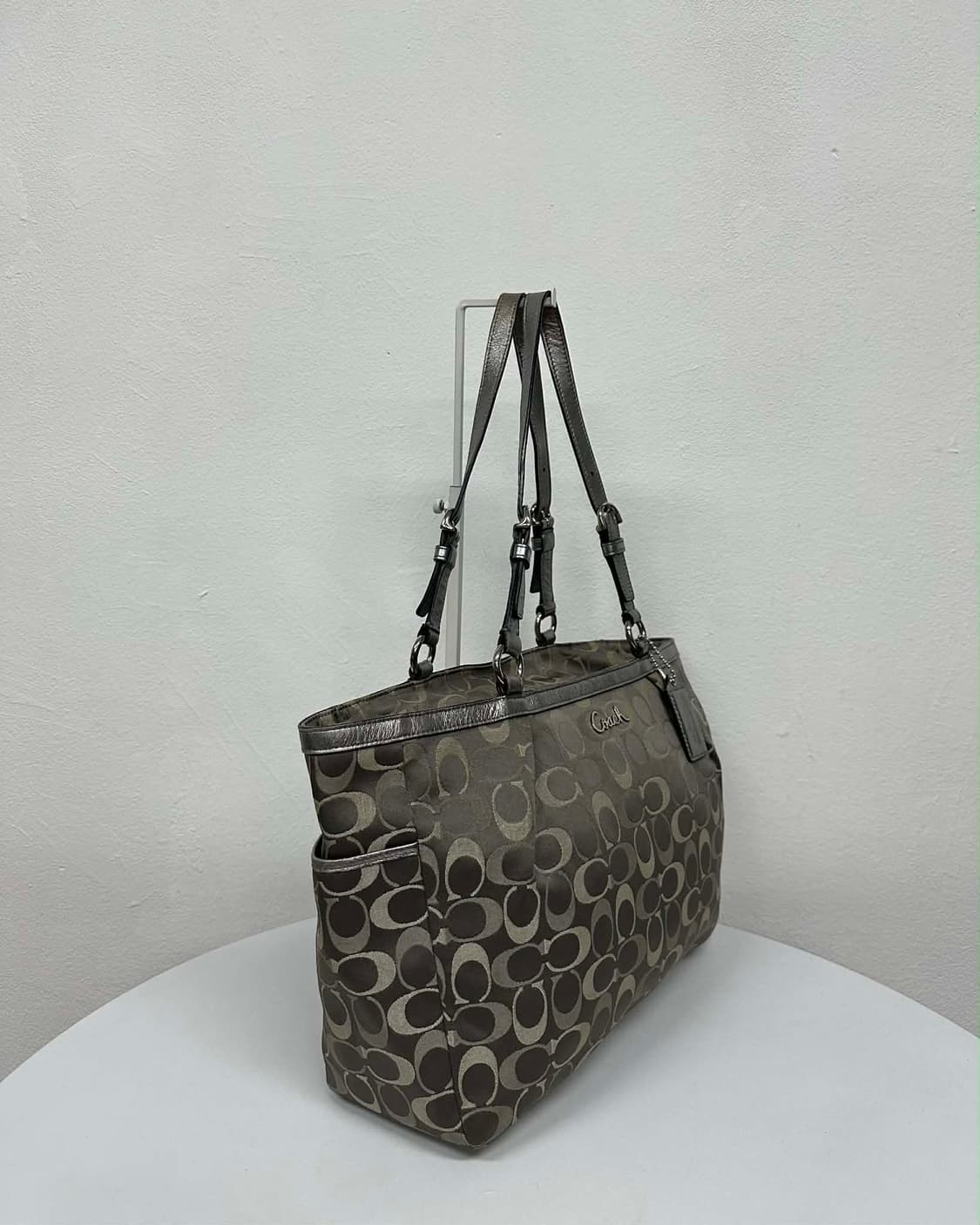 코치 빈티지 시그니처 자가드 토트 쇼퍼백 상품이미지3