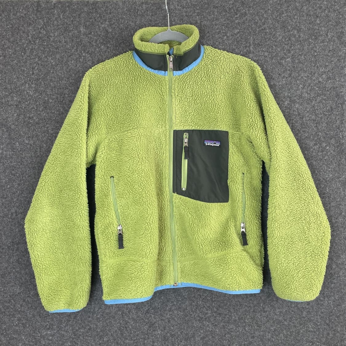 파타고니아 클래식 레트로-X 플리스 자켓 스파우트 그린 상품이미지1
