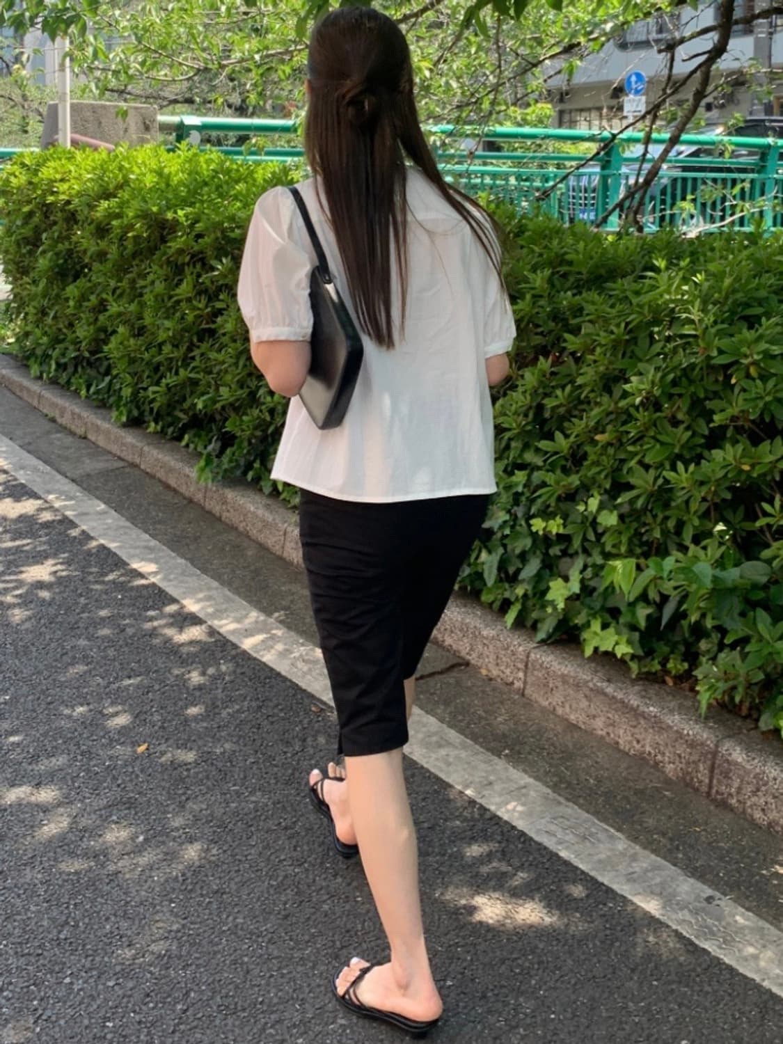 르모어 레이스 퍼프 블라우스 상품이미지3