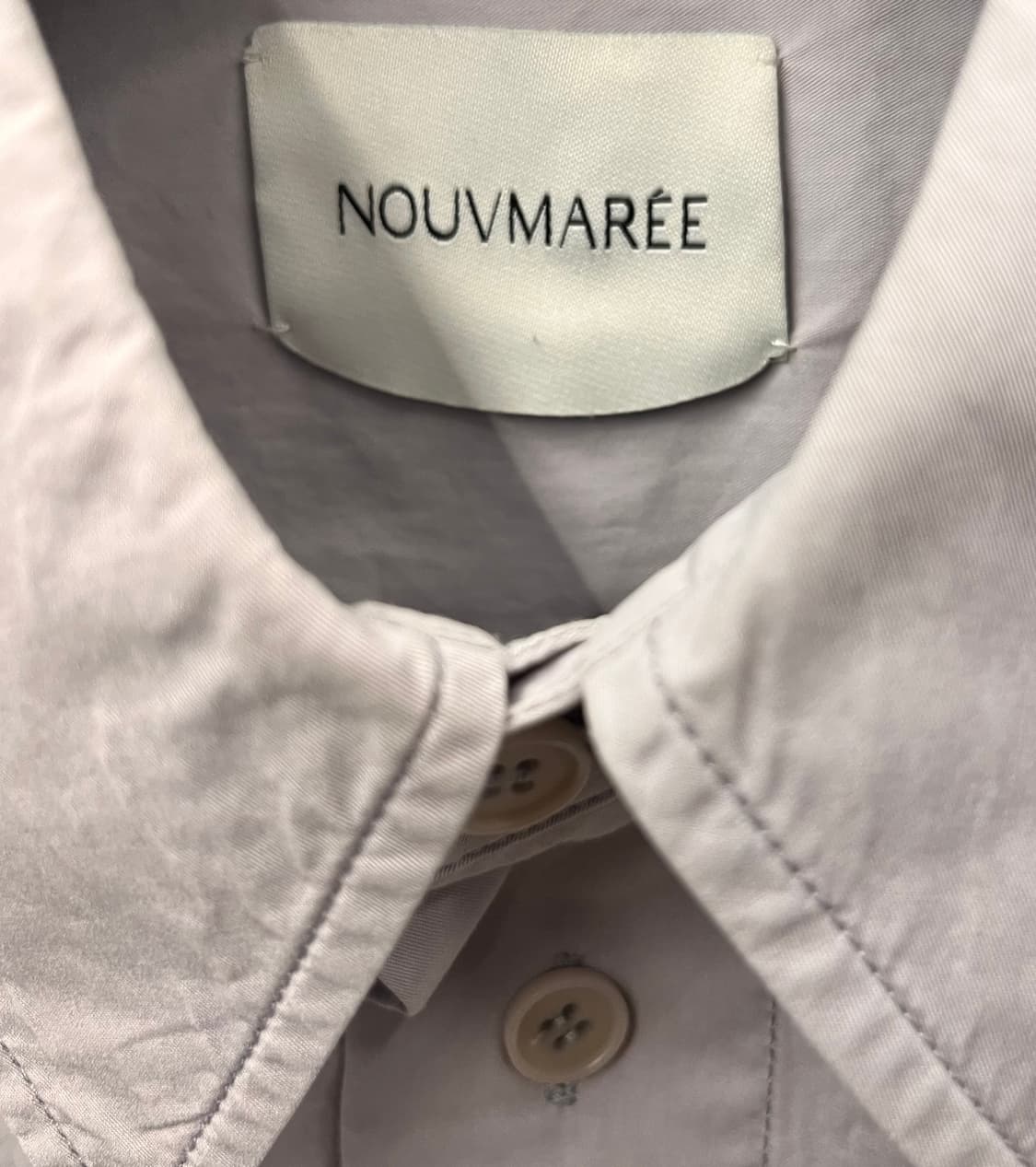 누마레  NOUVMAREE 셔츠 XS 상품이미지3