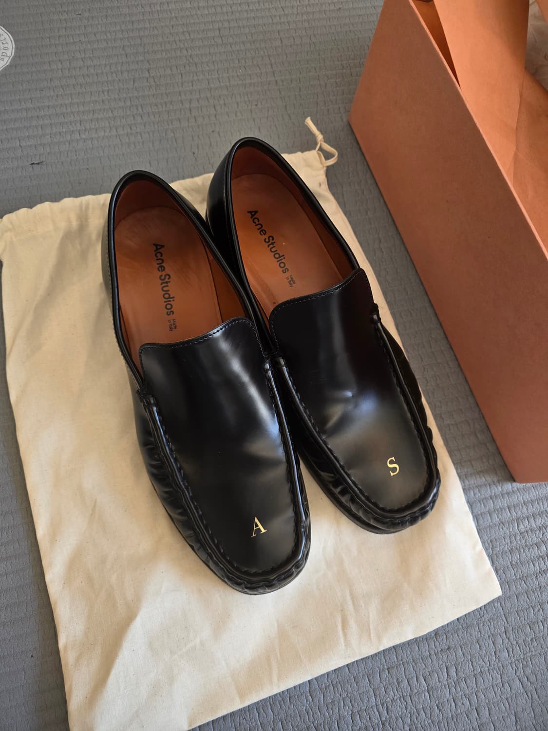 아크네스튜디오 A S 로퍼 블랙 43 상품이미지2