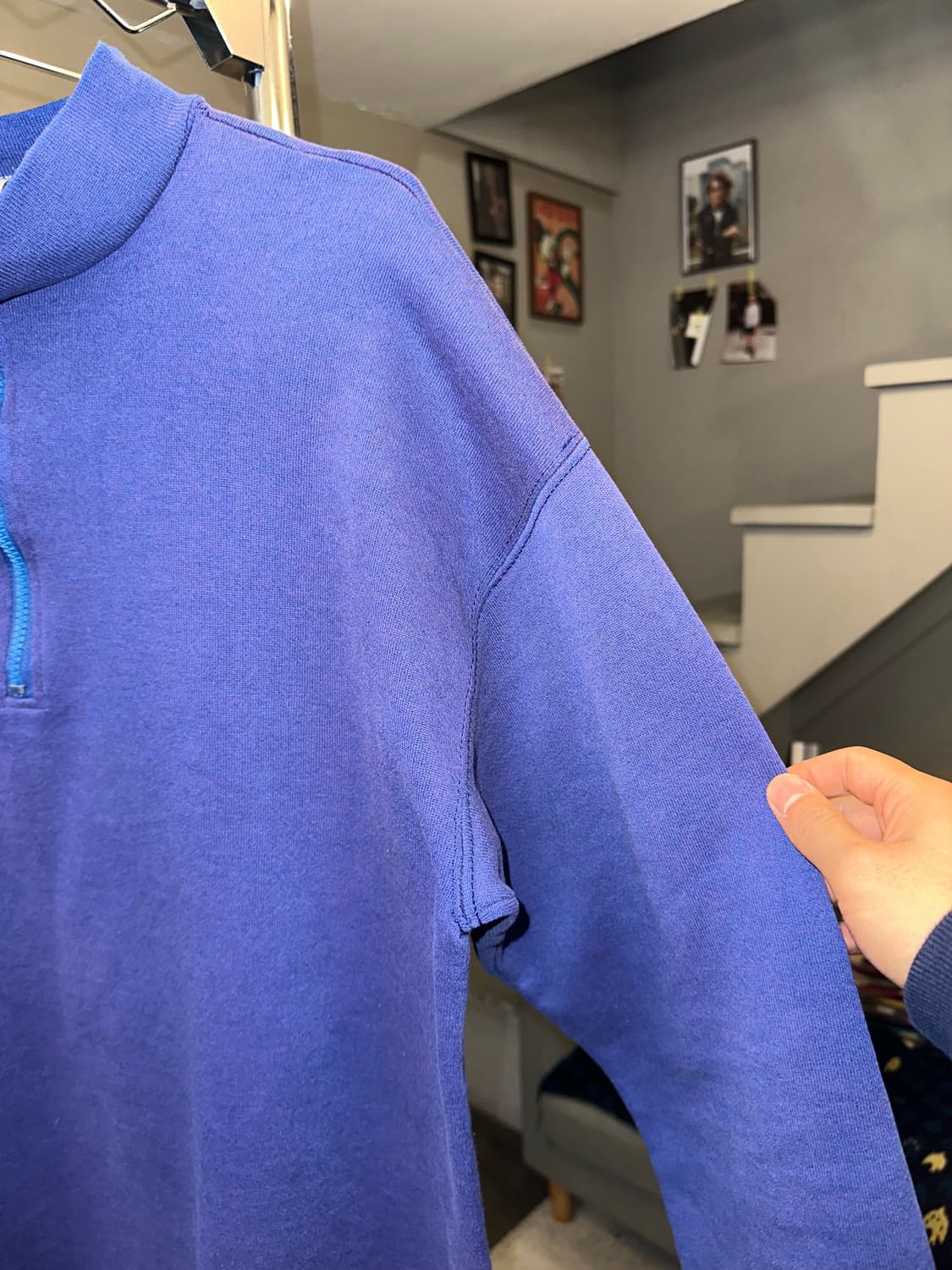 90’s Discus Athletic faded half zip-up  상품이미지5