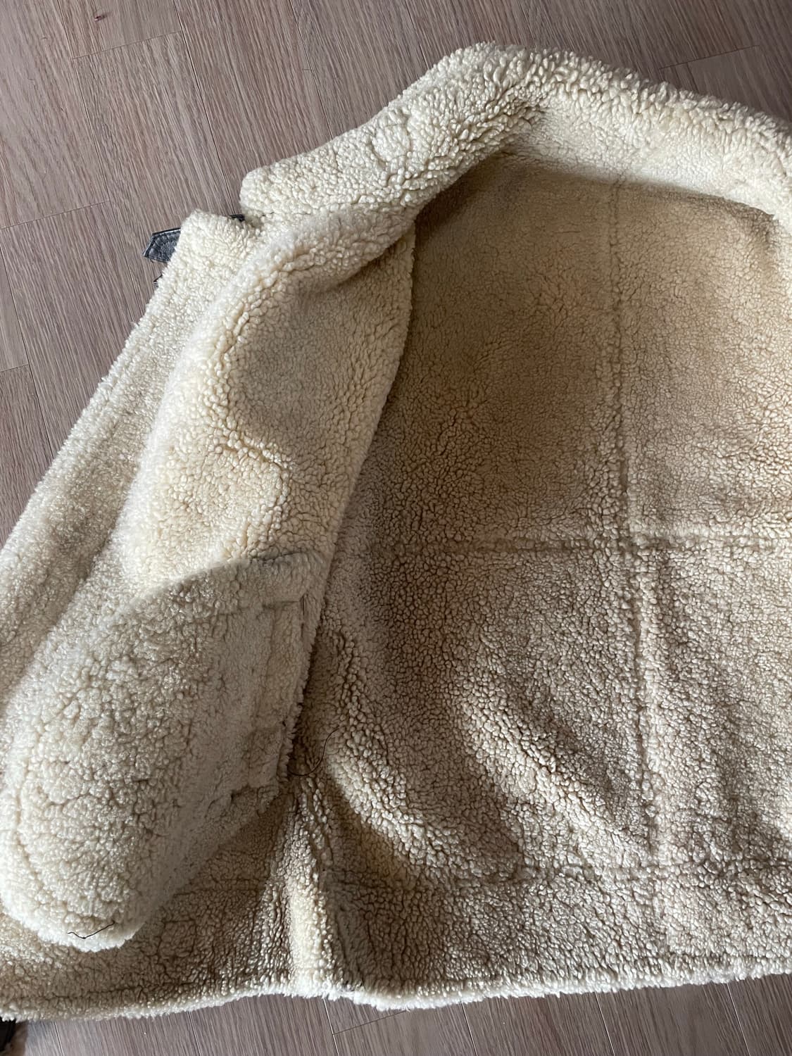 빈티지 브라운 무스탕 양가죽 상품이미지5