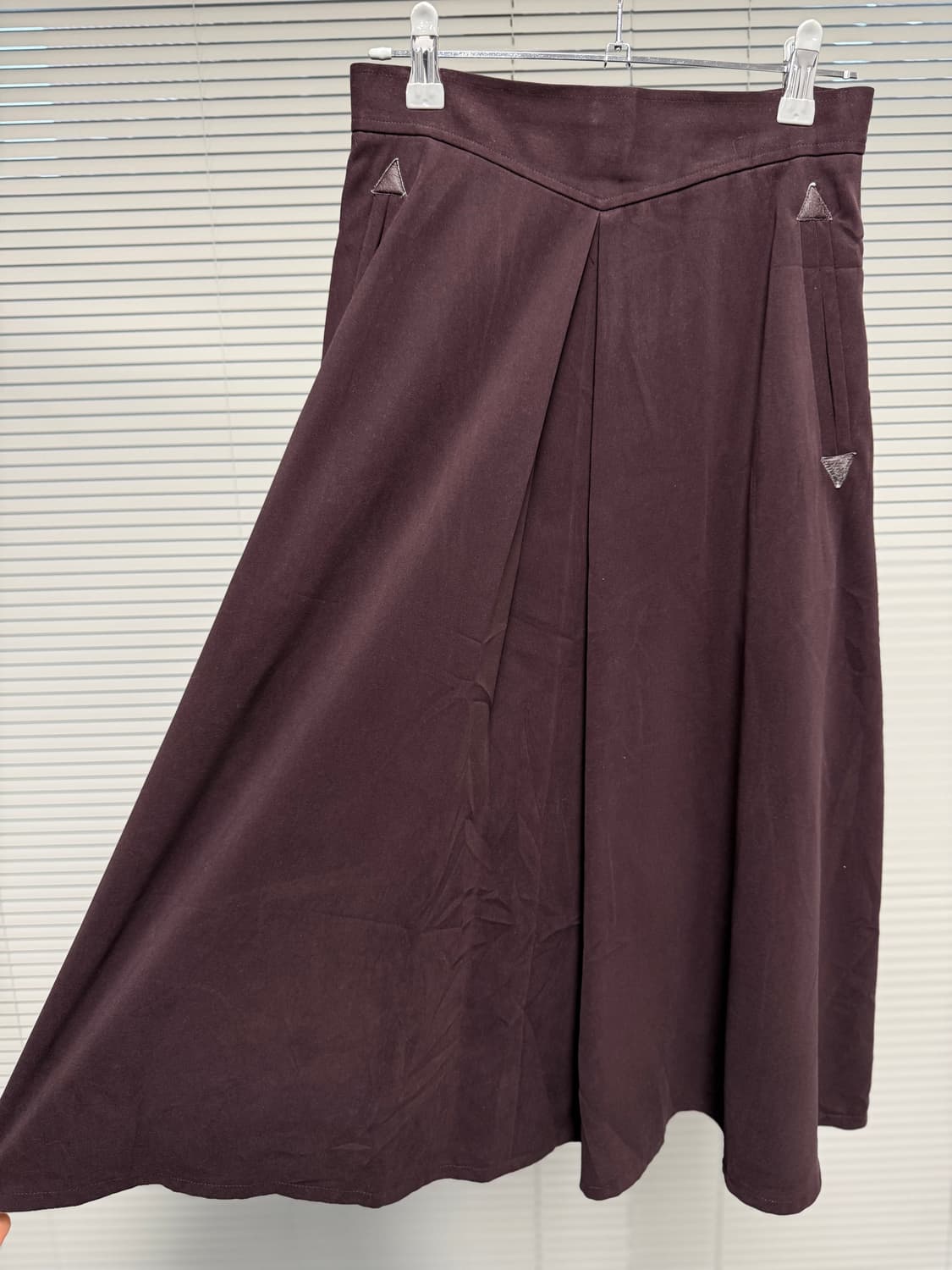 빈티지 인버티드 플리츠 스커트 상품이미지2