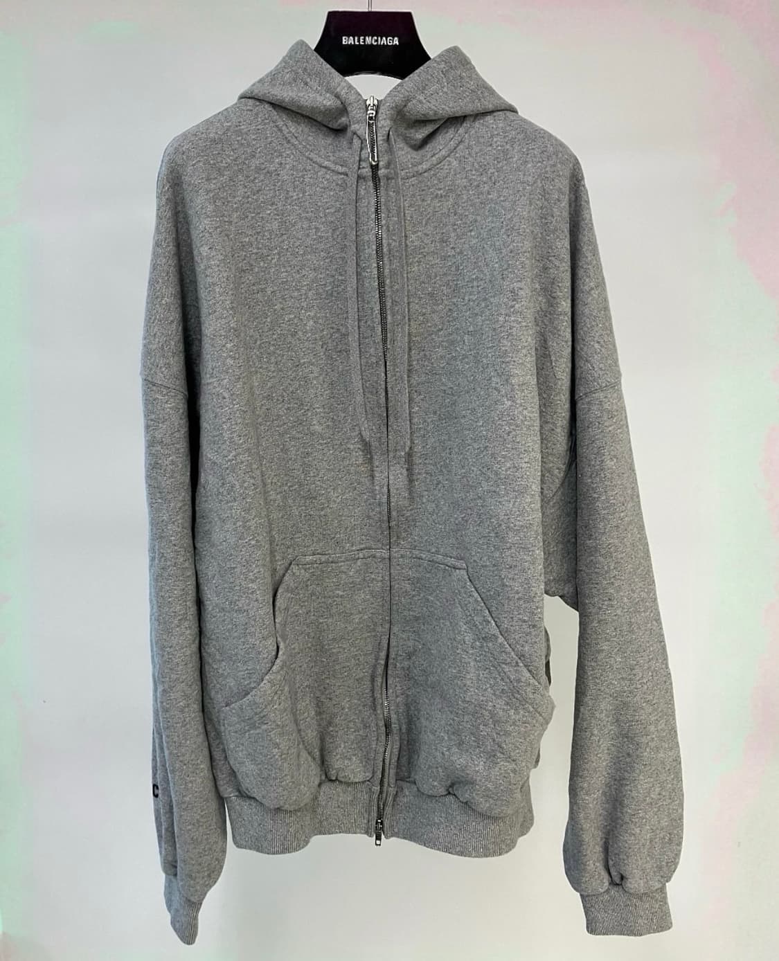 발렌시아가 외계인 안전핀 후드집업[3] 상품이미지2