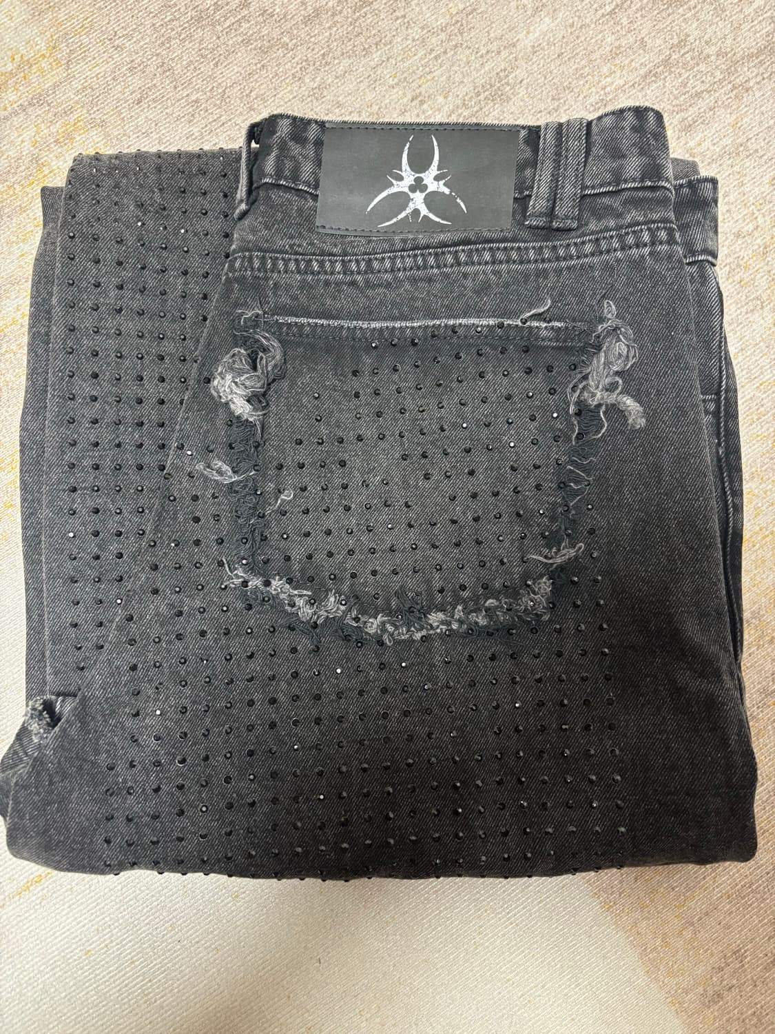 COZY WORLD WIDE (CZ RHINESTONE WASHED J) 상품이미지4