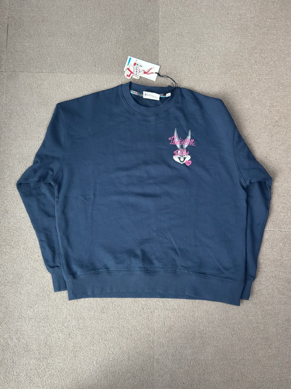 스카치앤소다 x 루니툰즈 벅스바니 콜라보 맨투맨 스웻 상품이미지2