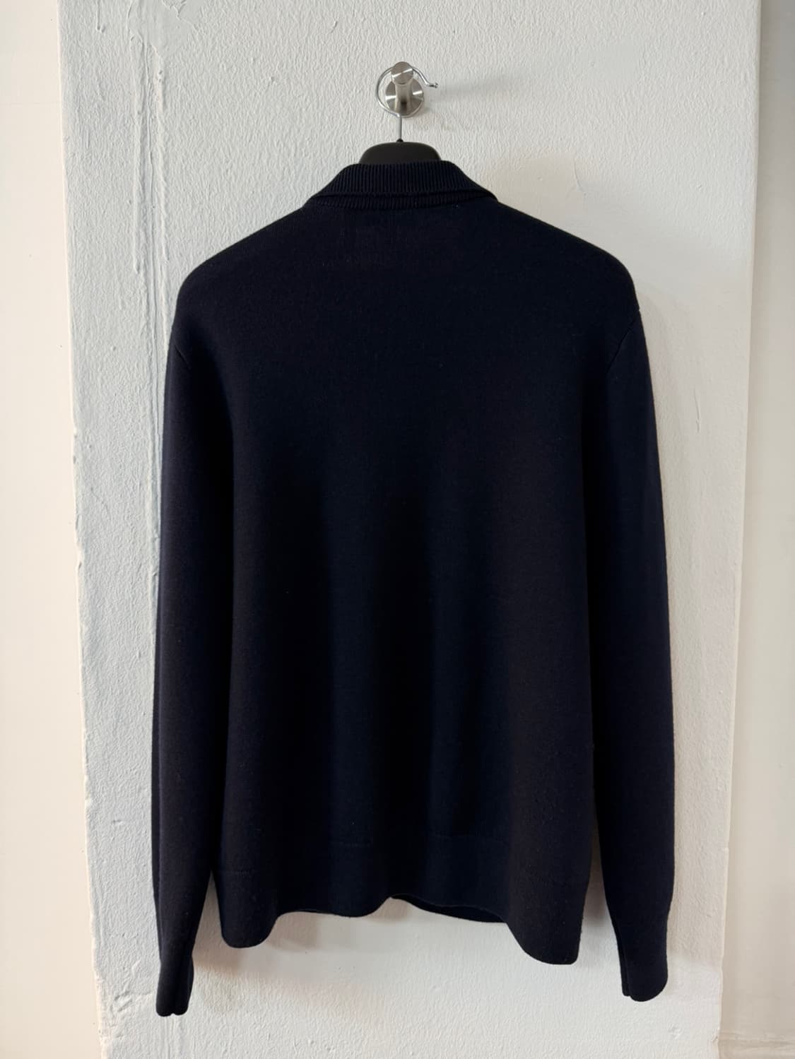 띠어리 카라 니트 집업 가디건  상품이미지4