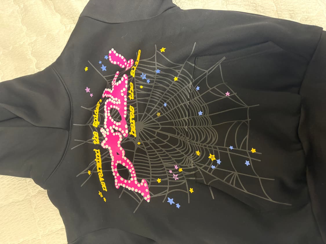 스파이더 후드티 사이즈 s 한국 사이즈 m~l 상품이미지2