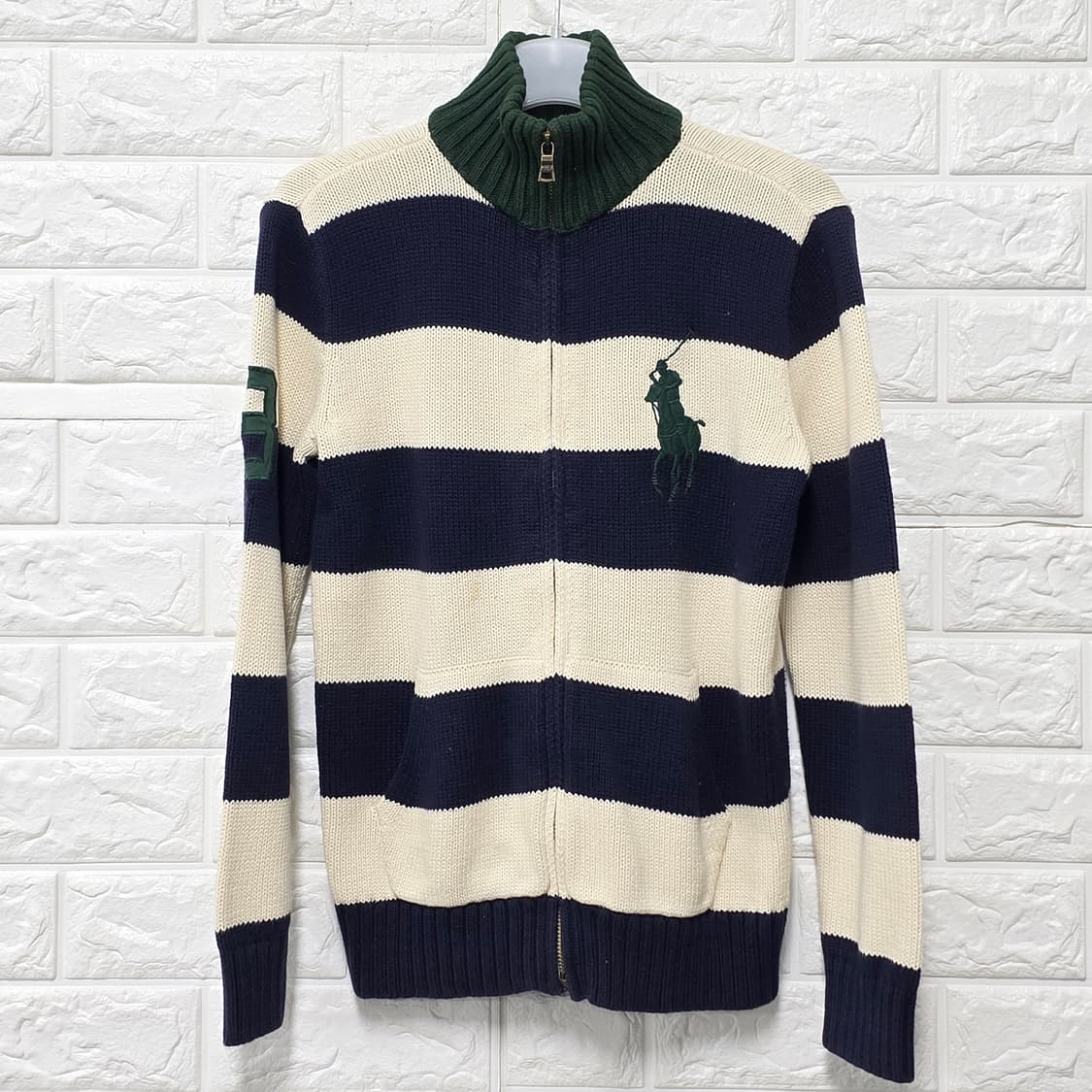 택포_ 폴로 랄프로렌 키즈 니트 집업 M(10-12) 상품이미지1