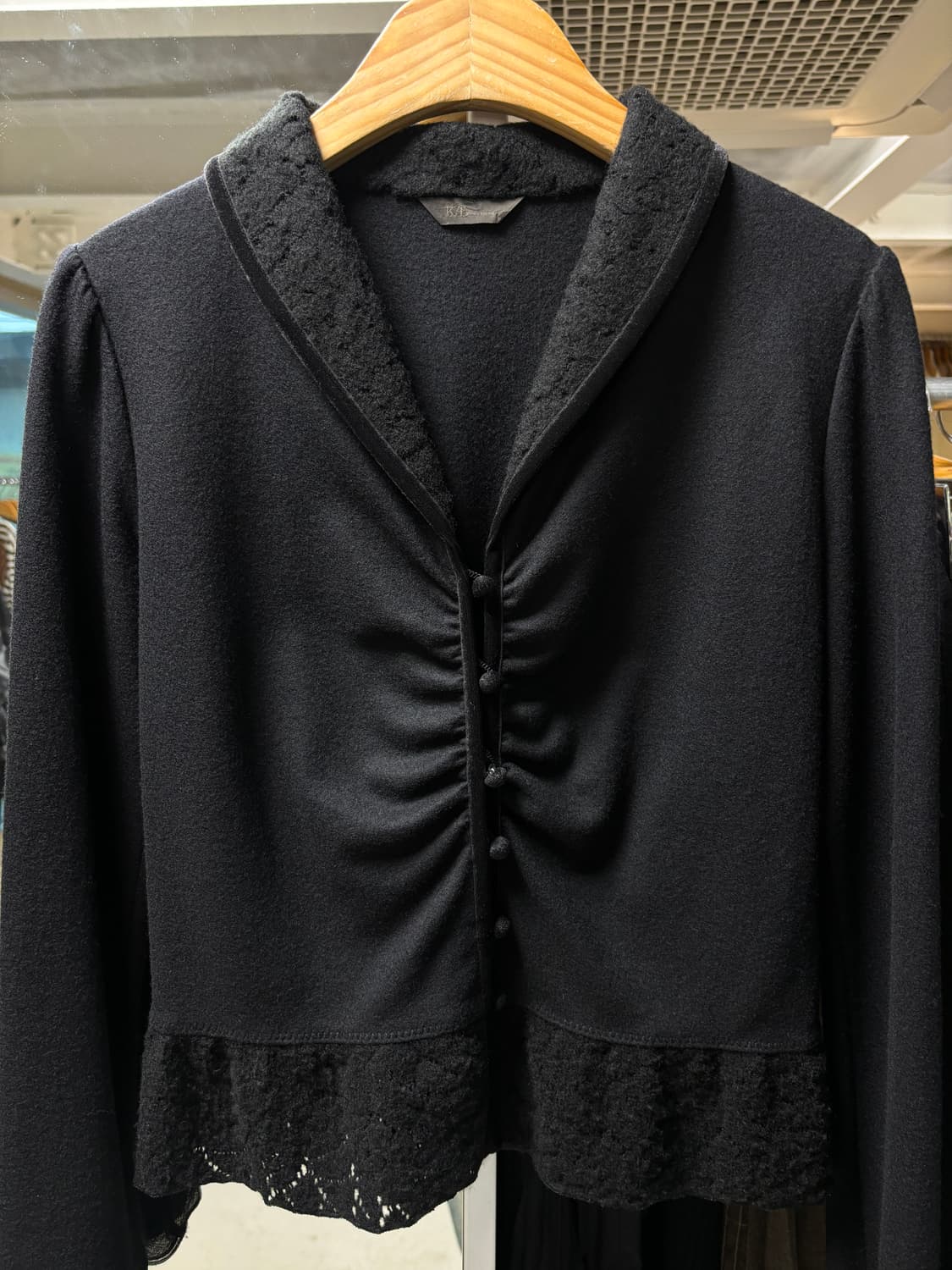 Kiyoko takase 울 레이스 자켓 상품이미지3