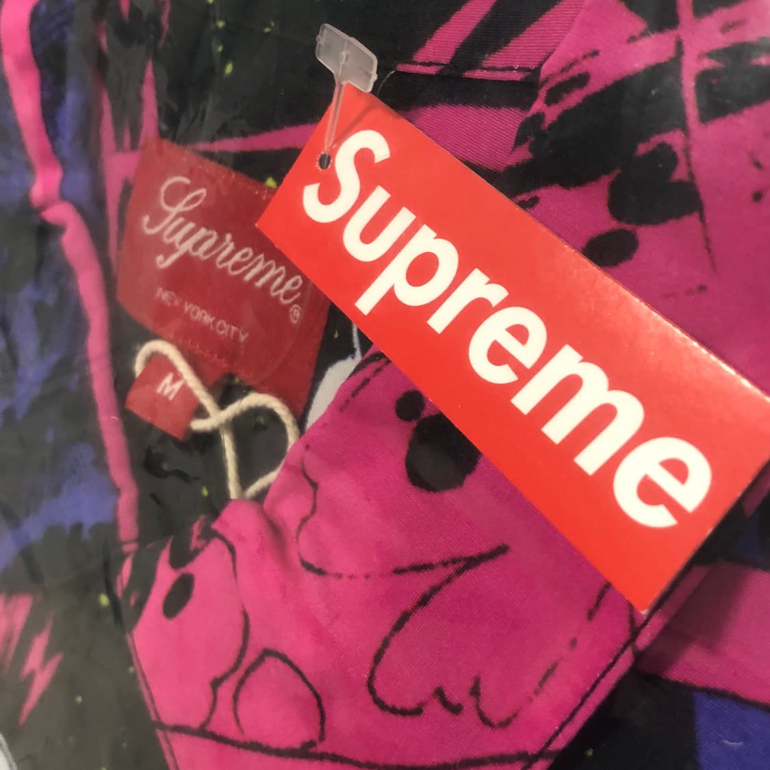 슈프림 실버 서퍼 숏슬리브 셔츠 멀티컬러 M 상품이미지5