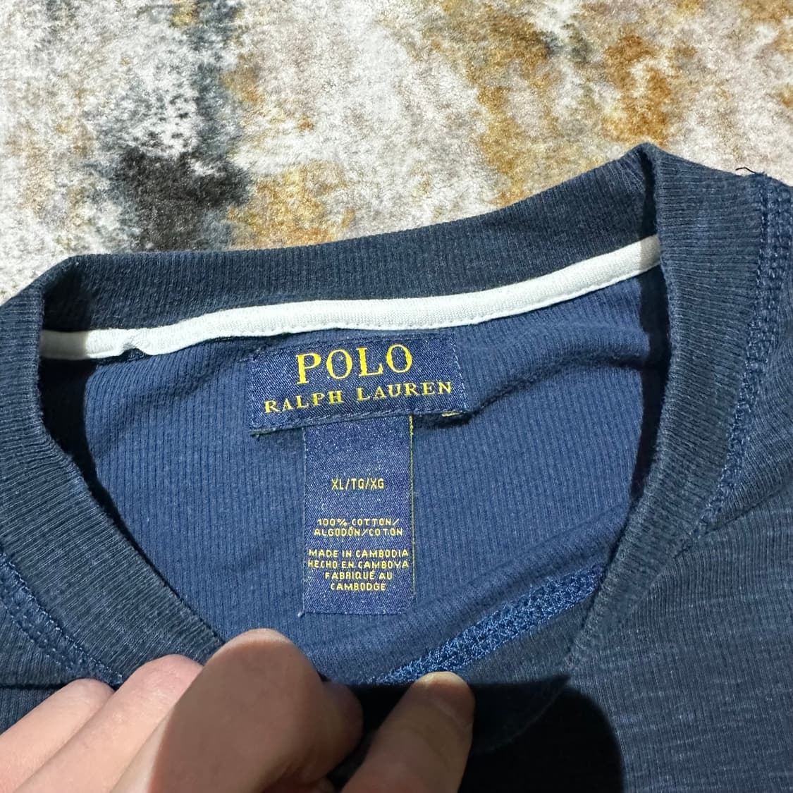 폴로 랄프로렌 네이비 롱슬리브 상품이미지5