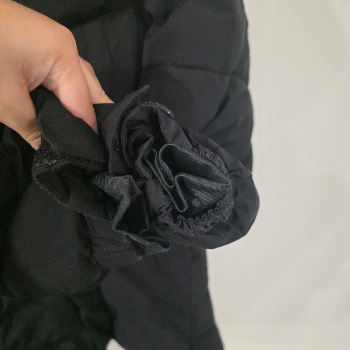 밀레 블랙 롱패딩 후드 패딩 점퍼 150 상품이미지5