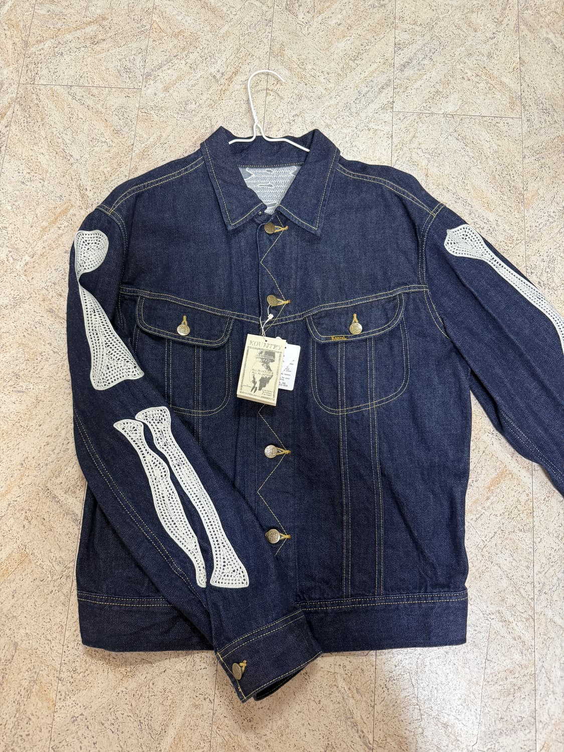 캐피탈 본 데님 자켓 44 상품이미지3