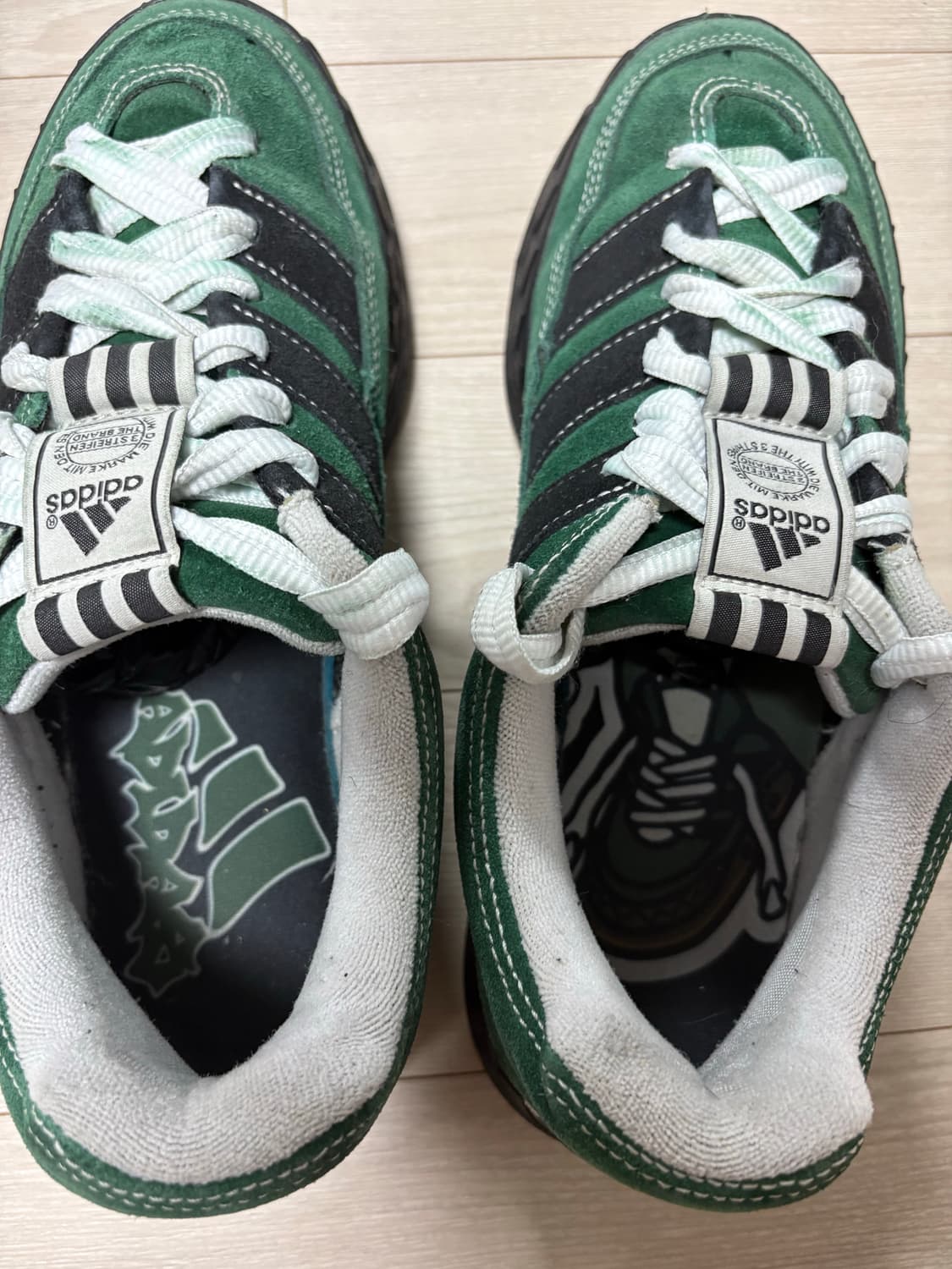 아디다스 ynuk 다크그린 코어블랙 260mm 상품이미지4