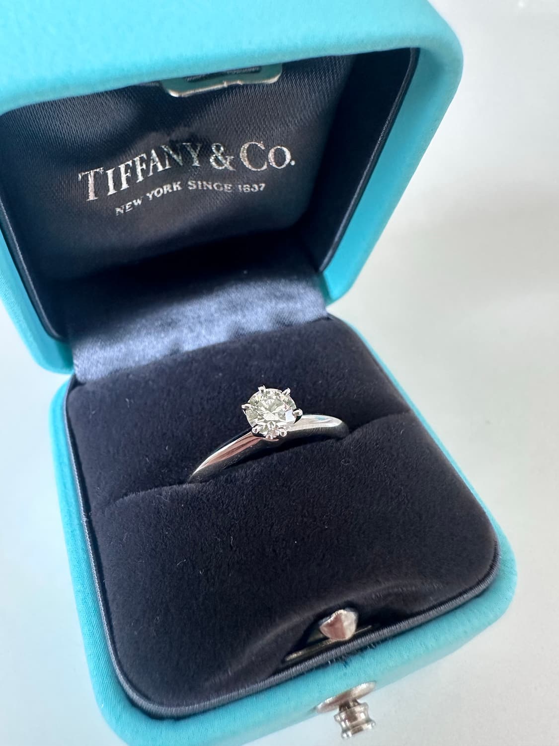 티파니 다이아반지 .38  I vs1   상품이미지1