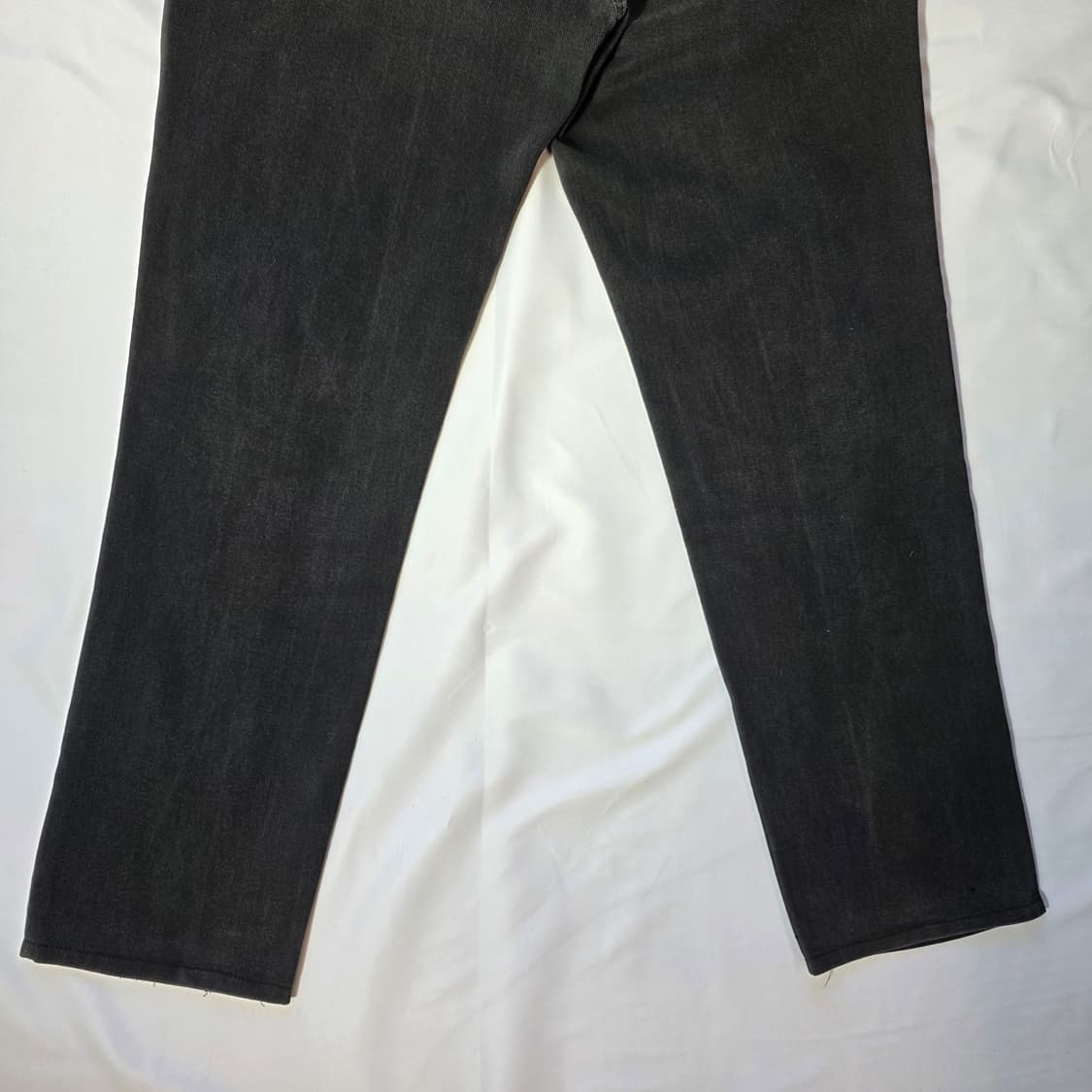 [W36L32]00s USA 리바이스 560 루즈 테이퍼드 블랙 데님팬츠 상품이미지9