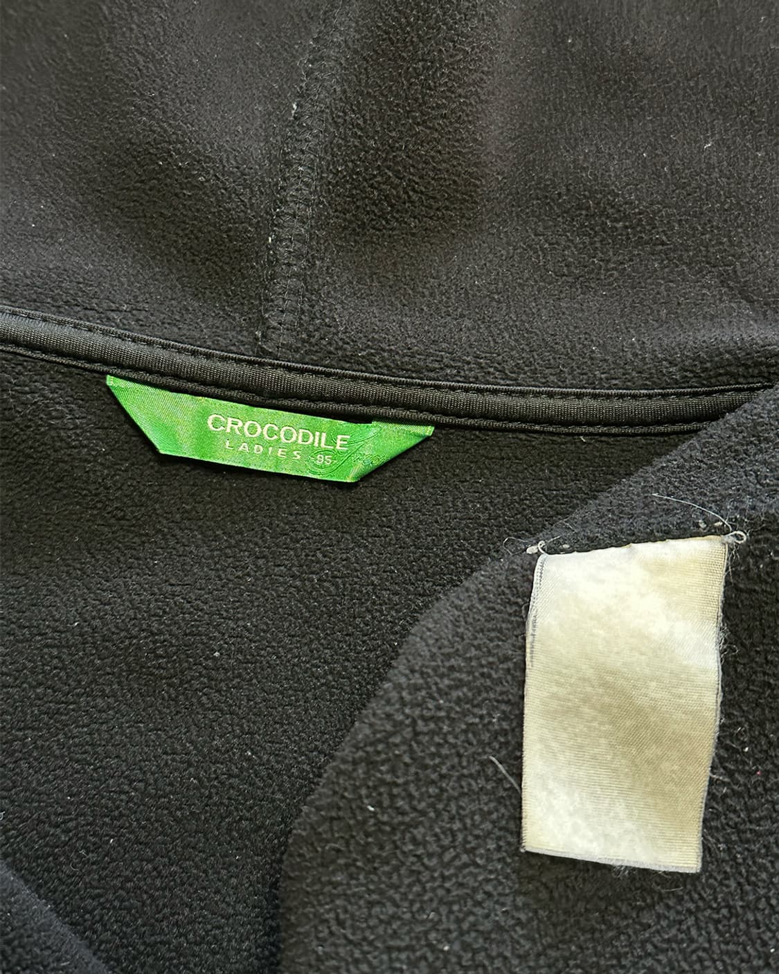 크로커다일 도트 플리스 후드집업 상품이미지3