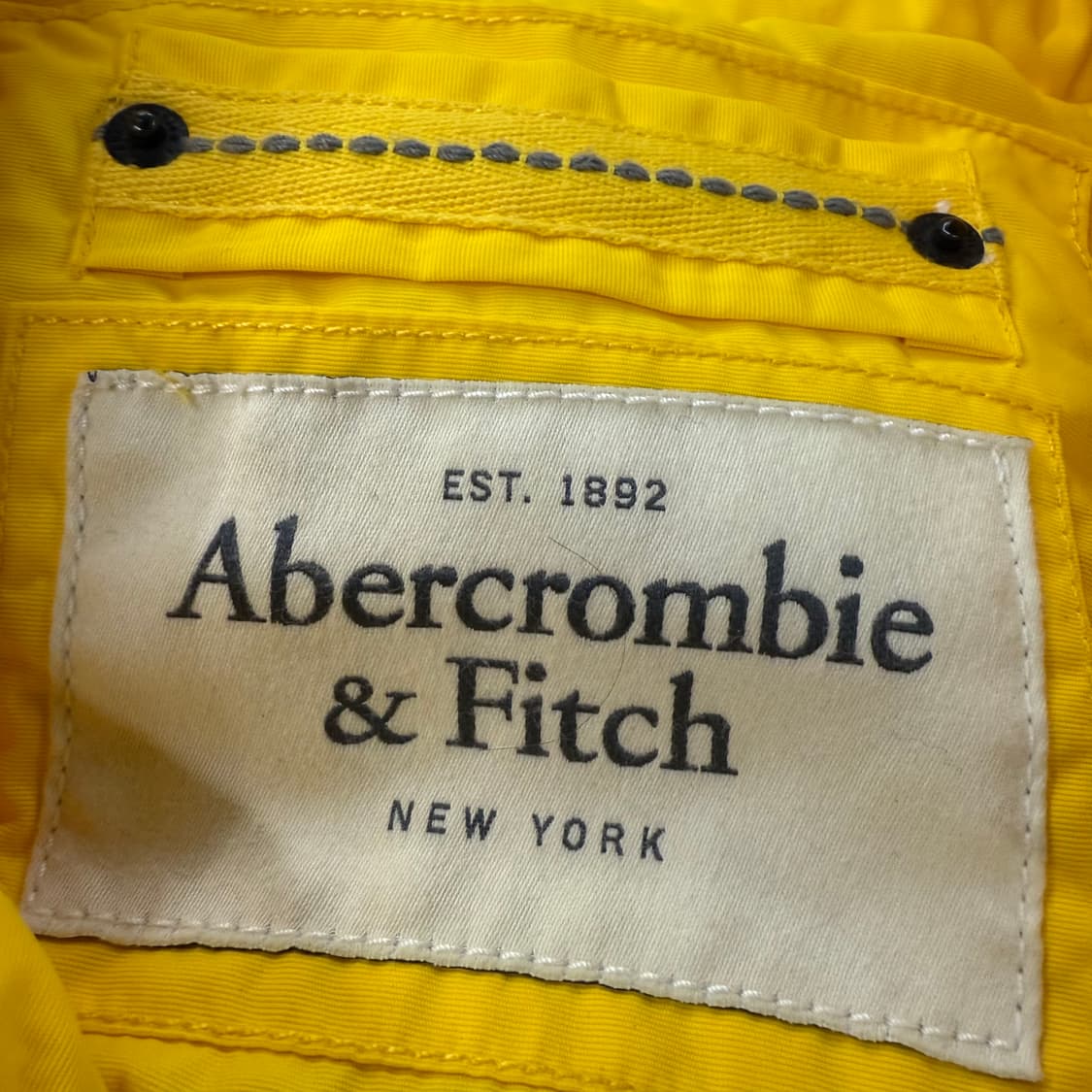 [정품/M] 아베크롬비 옐로우 후드 바람막이 자켓 b15 상품이미지5