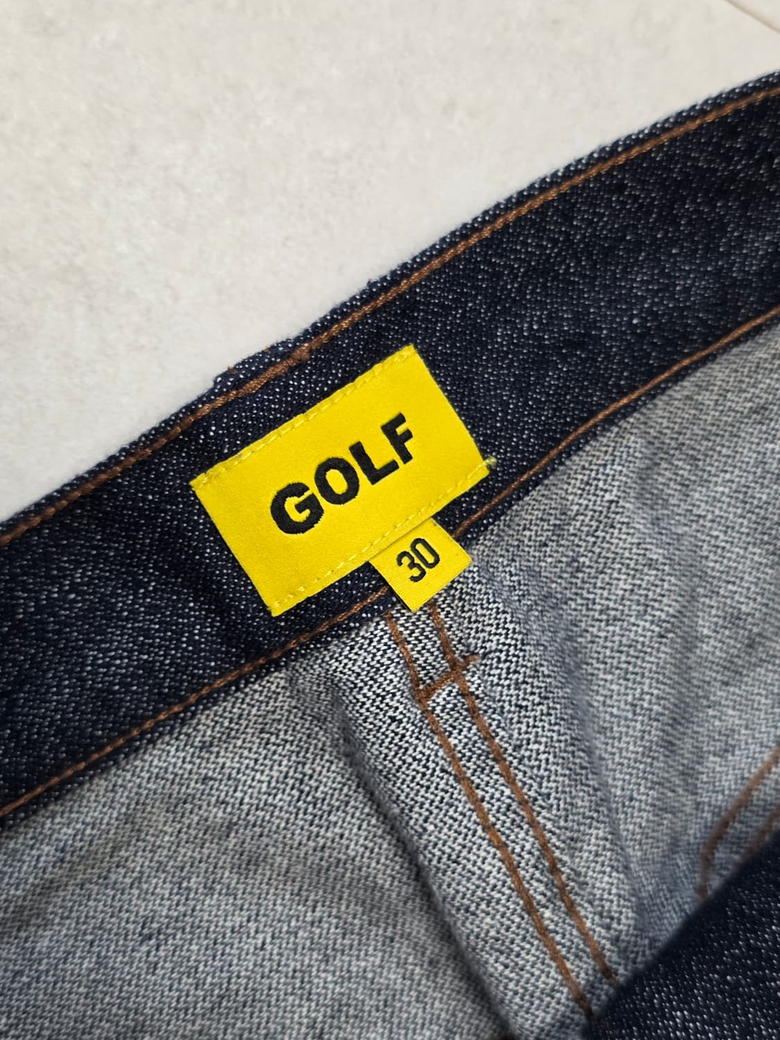 골프왕 Golf Wang 데님 바지 상품이미지4