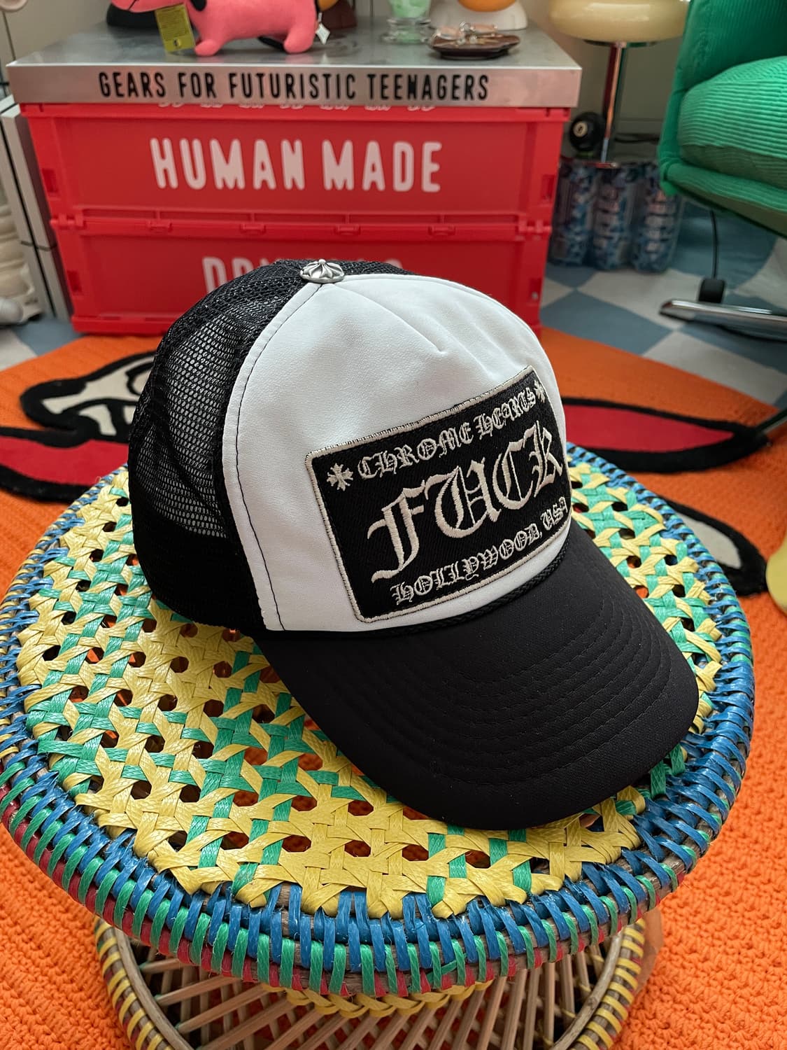 90s 올드 크롬하츠 otto 모자 상품이미지3