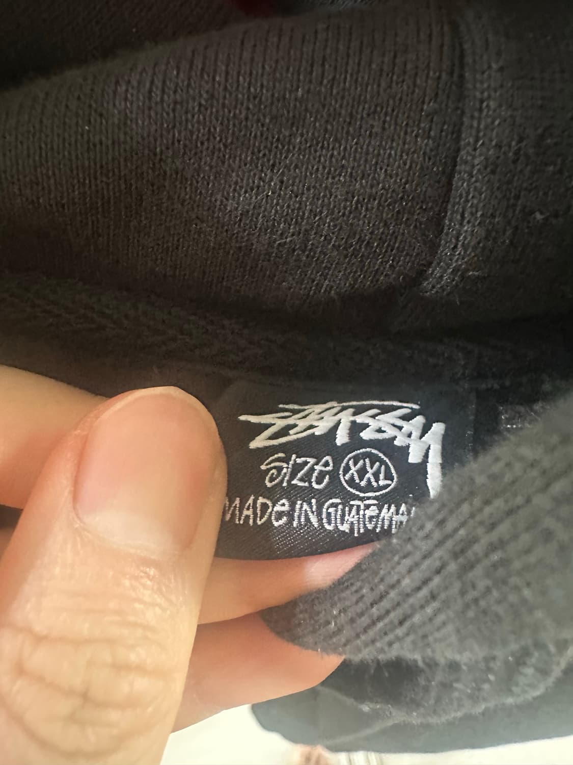 [XXL] 스투시 월드투어 후드티 블랙 상품이미지3