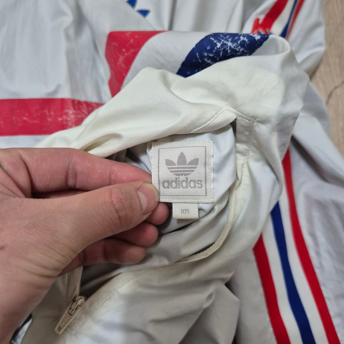 아디다스 신영국 데일리톰슨 양면 리버시블 바람막이 자켓 XL(105) 상품이미지8