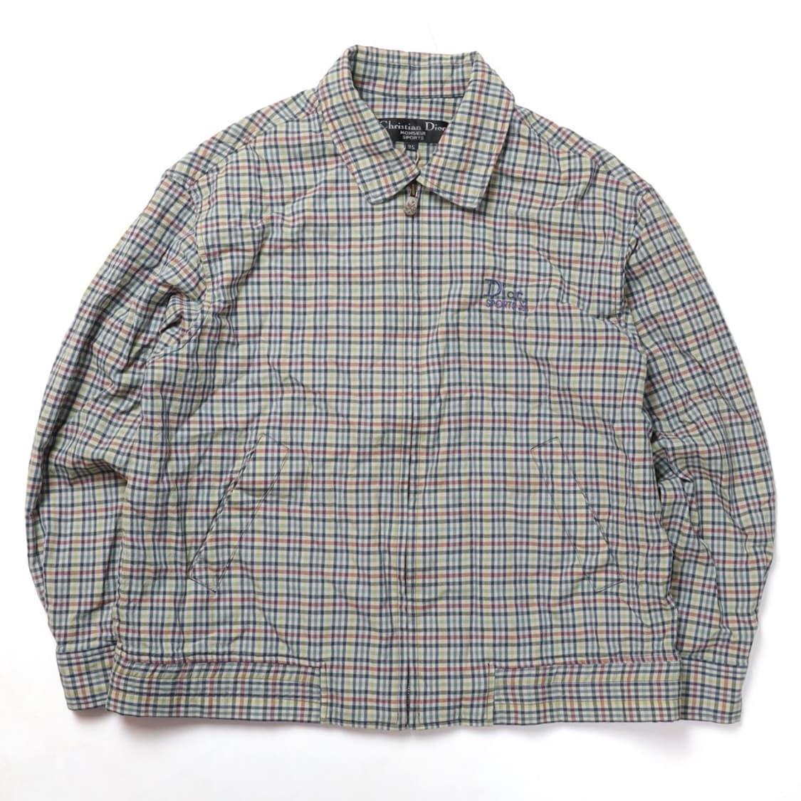 Christian Dior Check Logo Blouson Jacket 상품이미지1