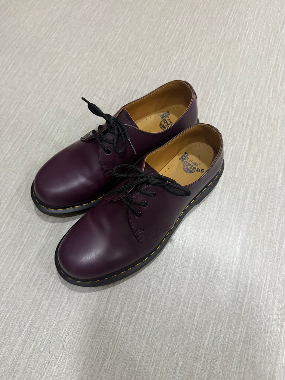 닥터마틴 1461 퍼플 260 새상품급 상품이미지3