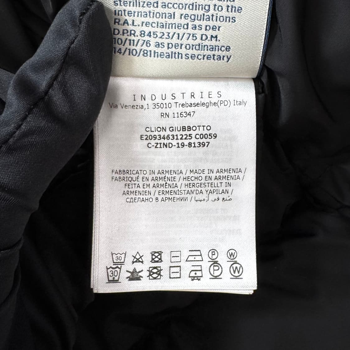 [0사이즈] 몽클레어 클리온 폭스퍼 여성 패딩 블랙 상품이미지7