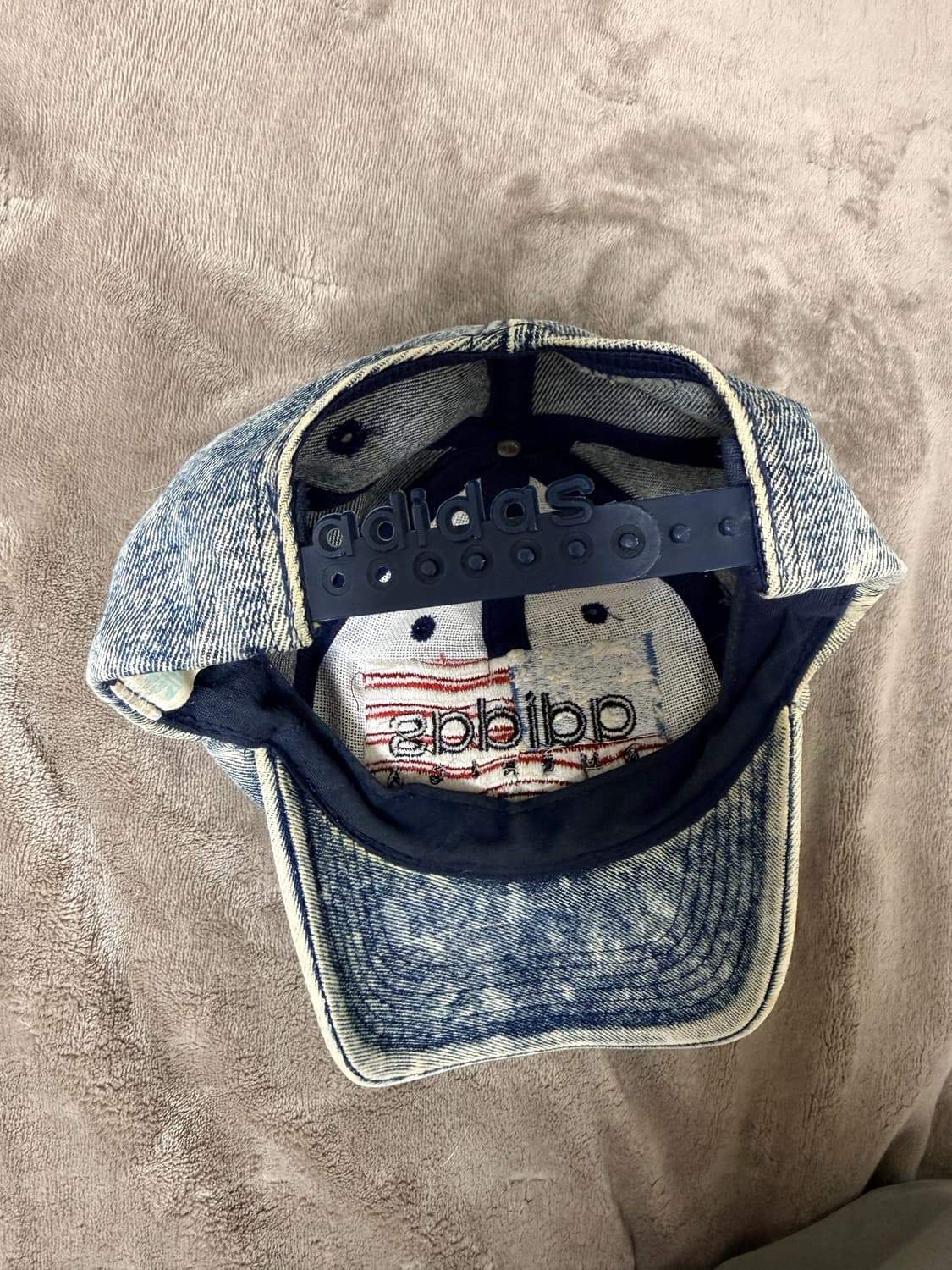 아디다스 빈티지 데님 볼캡 상품이미지2