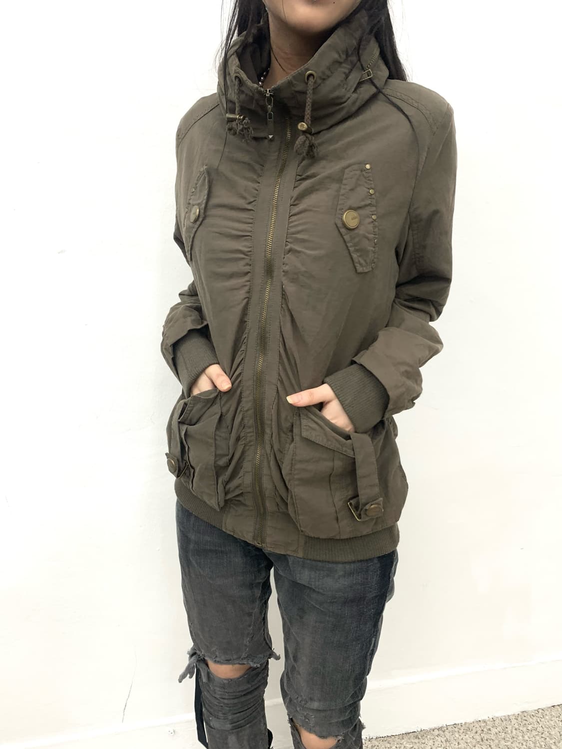 Ozoc bono cargo pocket parka jacket  상품이미지1