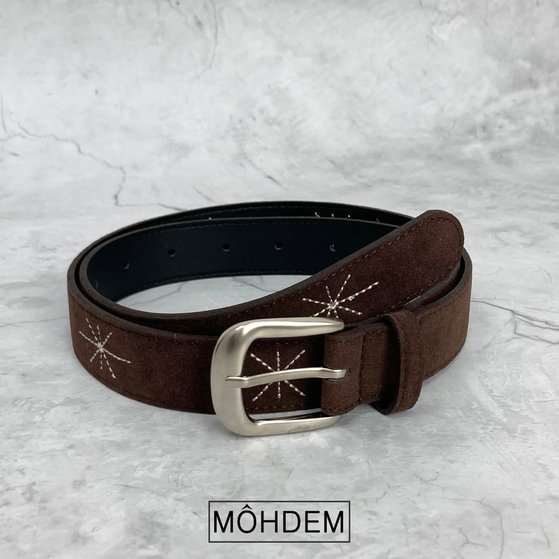 [Unisex] 샤이닝 자수 벨트 3컬러 상품이미지3