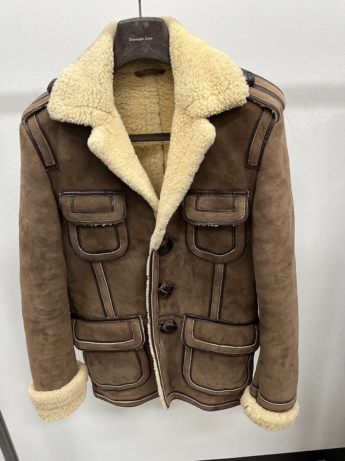 100) 디스퀘어드 4포켓 무스탕 자켓  상품이미지2