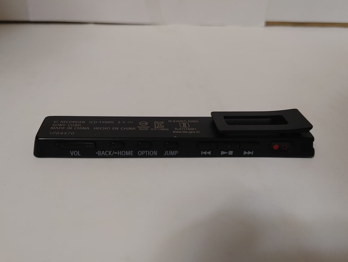 (풀박스) SONY 소니 보이스 레코더 TX660 녹음기 상품이미지4