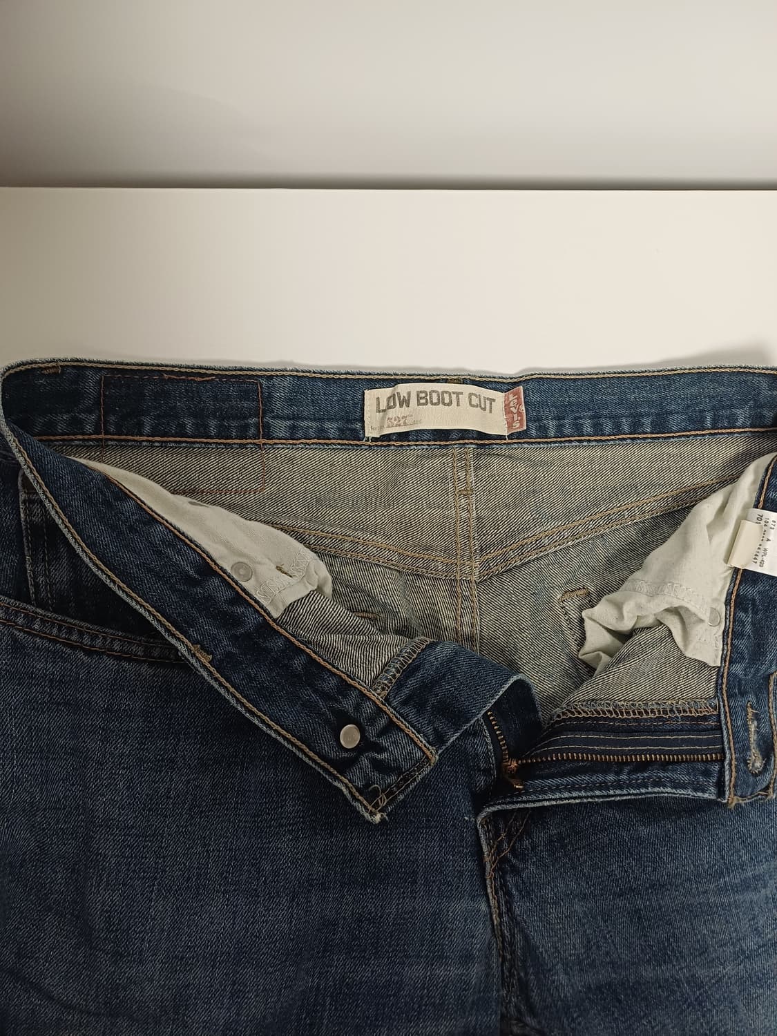 [W32] 리바이스 527 슬림 부츠컷-레어 더블 스티치 아카이브 상품이미지4