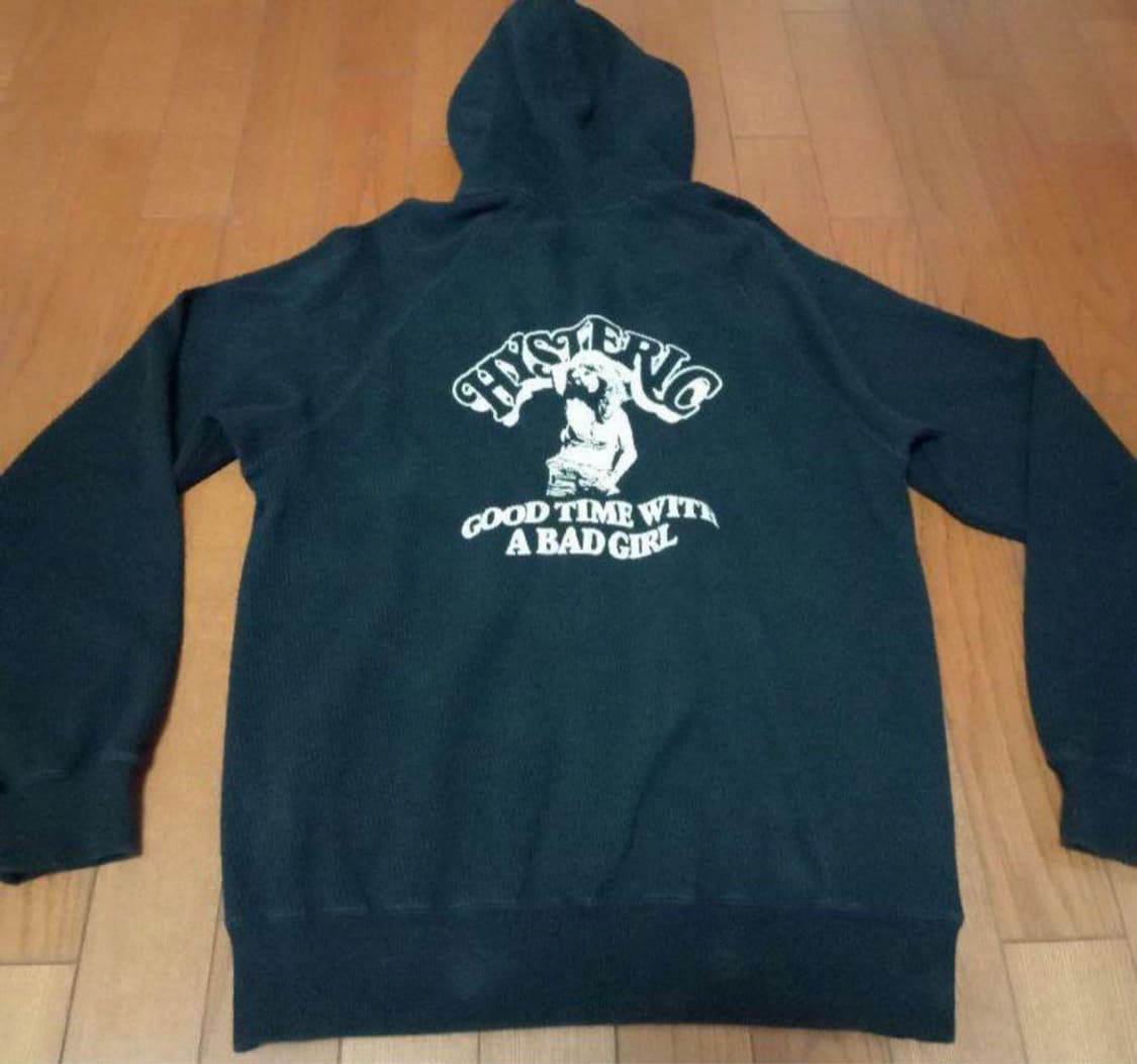 히스테릭 글래머 HYS 로고 자수 후드 집업 상품이미지3