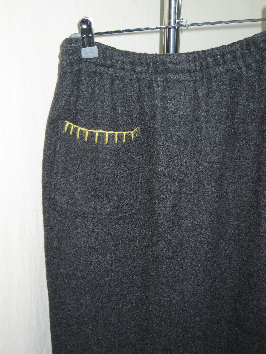 Plus oton 스티치 울 스커트 상품이미지4