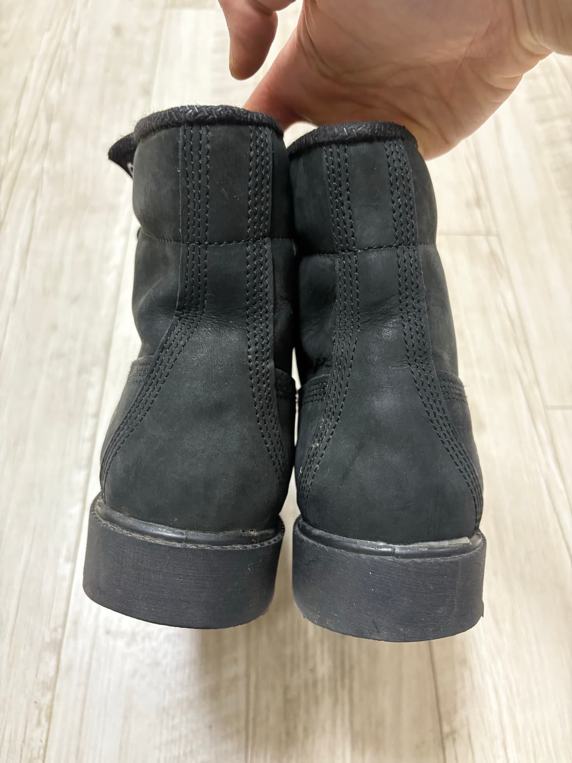 팀버랜드 6인치 워커 부츠 블랙 260 상품이미지5