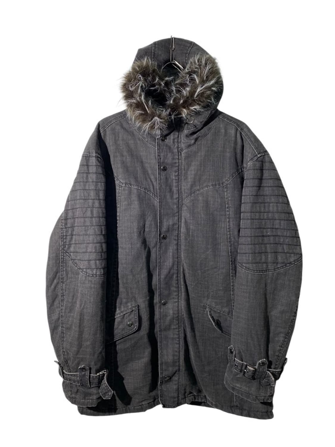 splendid staisfaction 퍼 후드 파카 상품이미지1